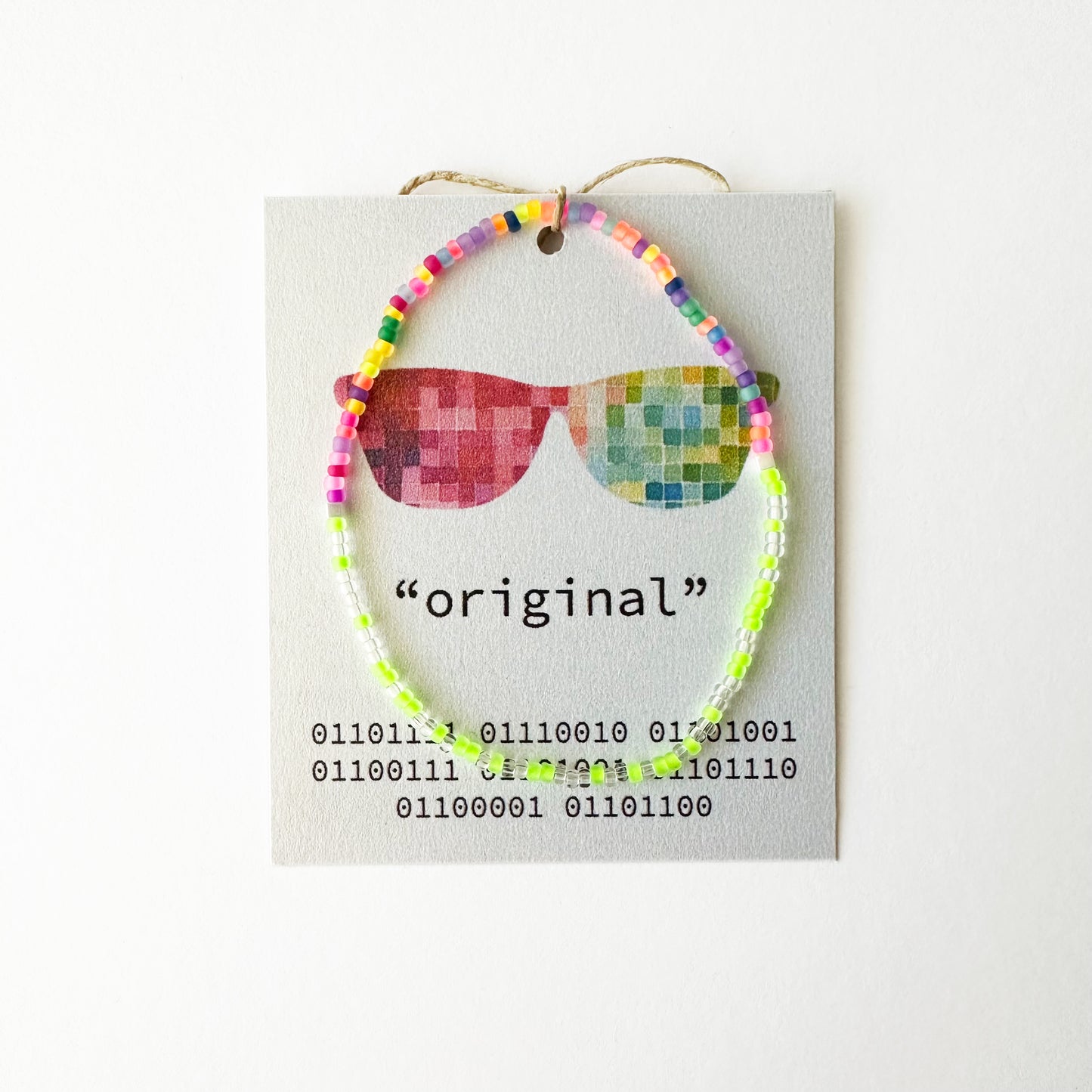 "original" Binary Code Bracelet