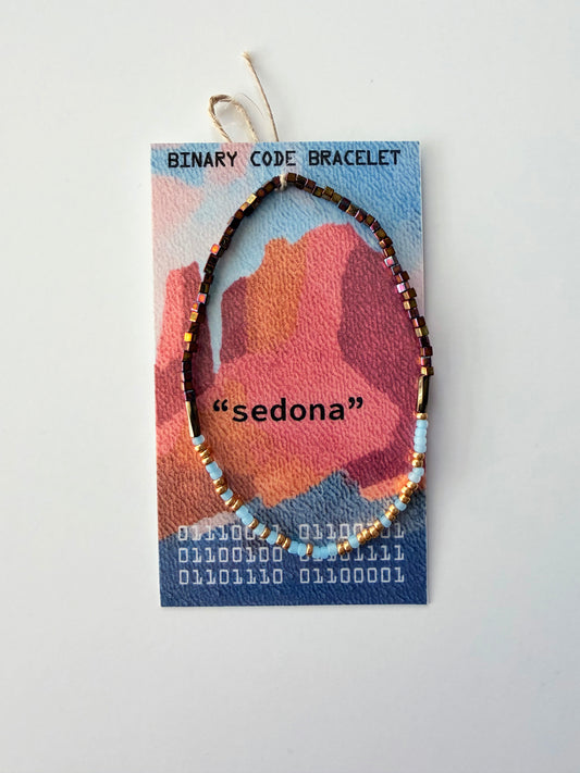 "Sedona" Binary Code Bracelet