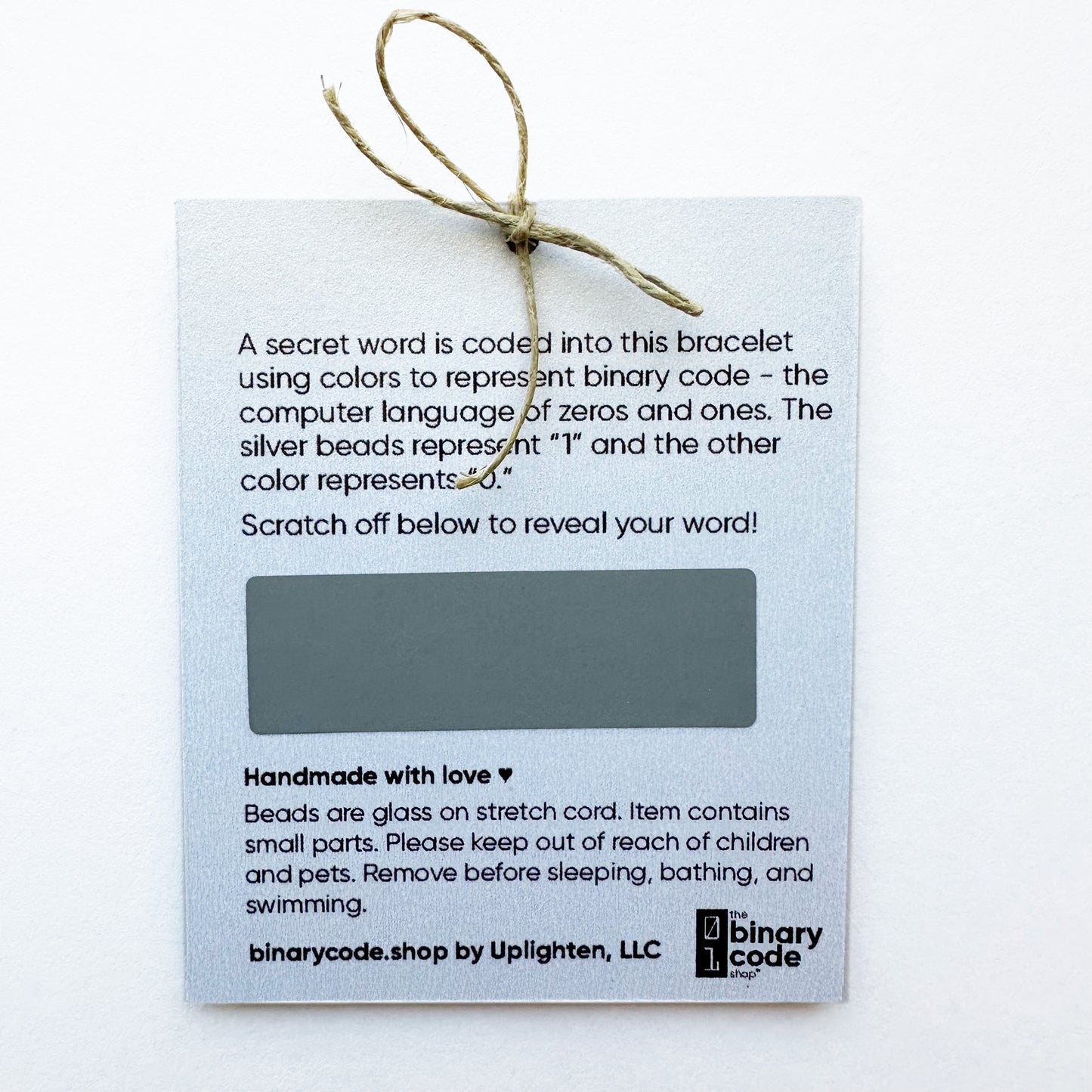 Secret Word Bracelet