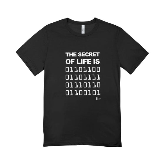 The Secret of Life Binary Code T-Shirt